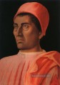 Porträt des Protonary Carlo de Medici Renaissance Malers Andrea Mantegna